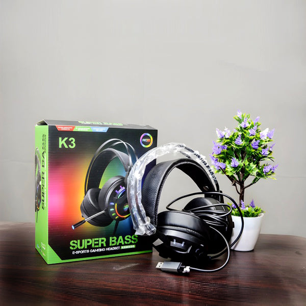 E-Sports RGB Gaming Wired Headset