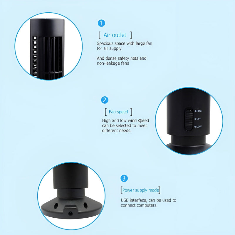 Tower Fan – Mini Air Conditioner