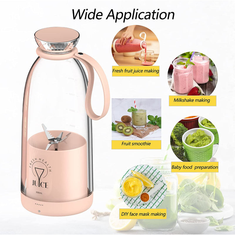 Rechargeable 380ml Juicer Blender