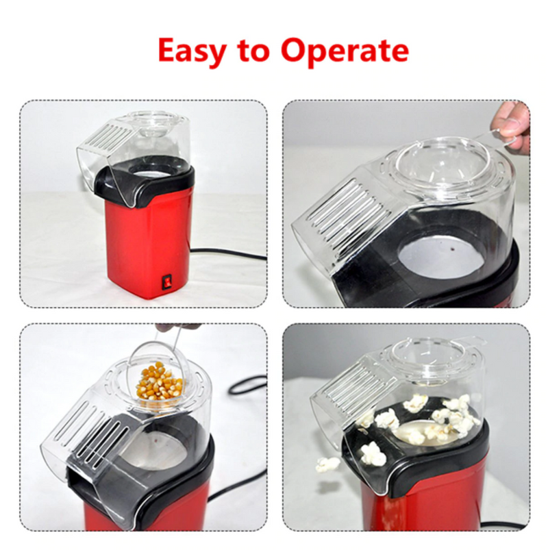 1200W Oil Free Popcorn Maker Machine