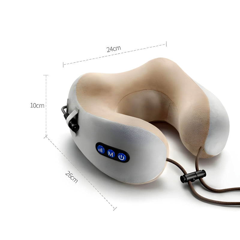 Neck U-Shaped Massager Pillow