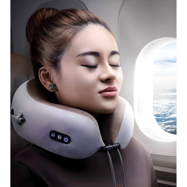 Neck U-Shaped Massager Pillow