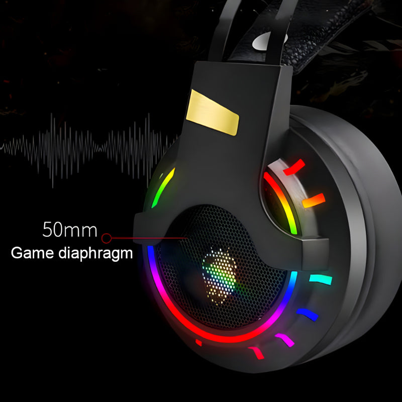 E-Sports RGB Gaming Wired Headset